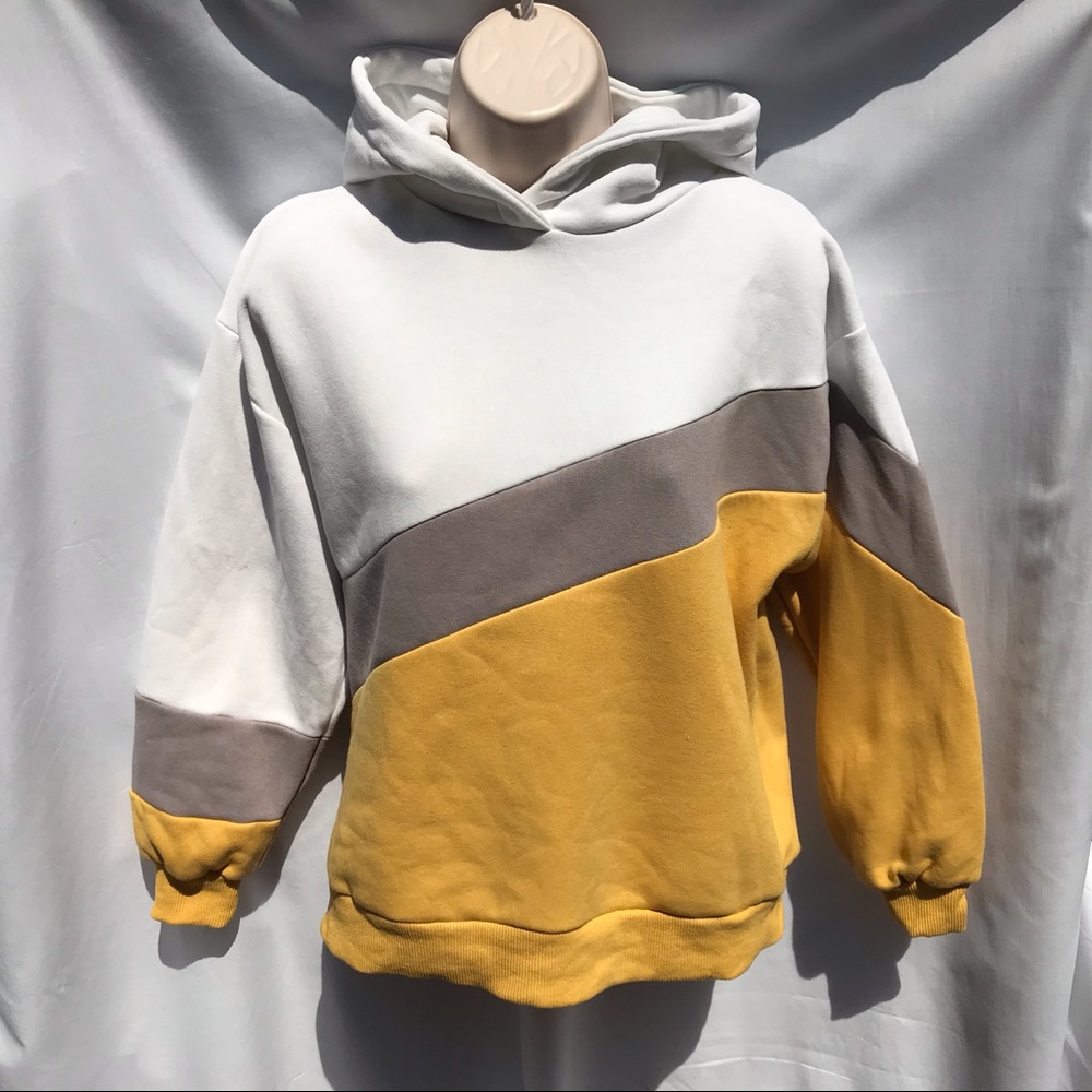 Zara Kids Color Block Hoodie